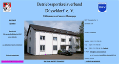 Desktop Screenshot of bkv-duesseldorf.de